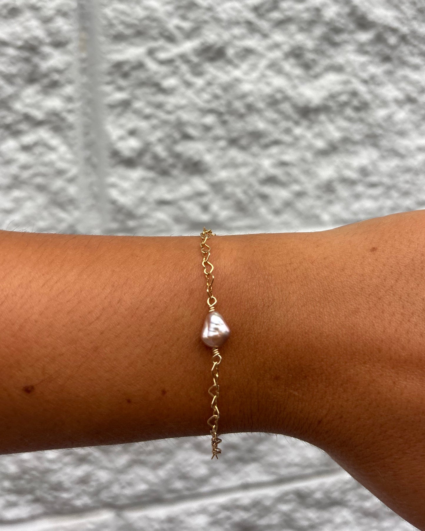 Edison keshi bracelet