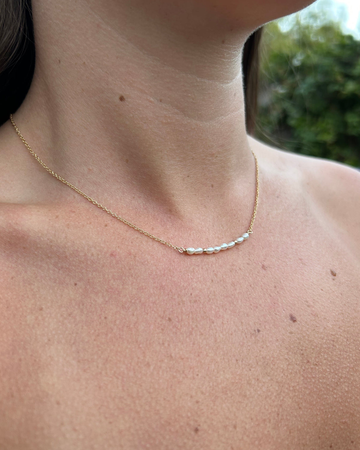 Freshwater Seed Pearl Necklace