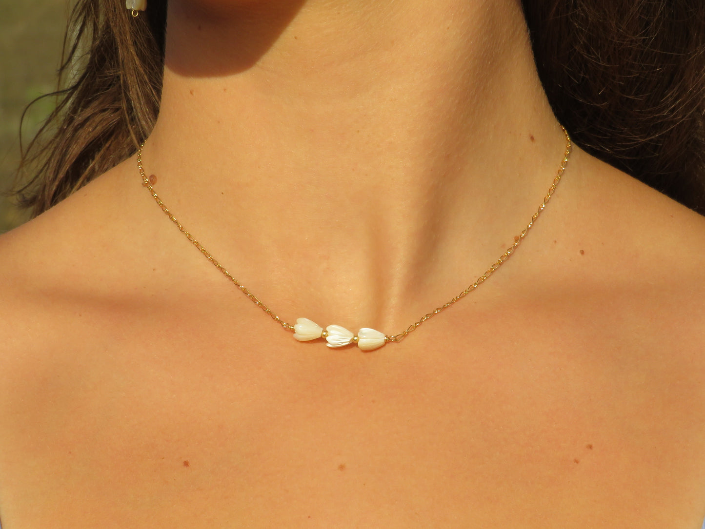 Pikake Bar Necklace