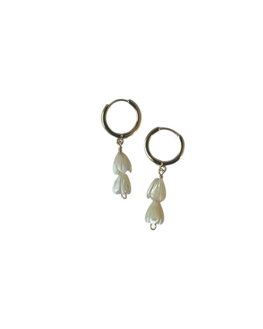 Double Pikake Huggies